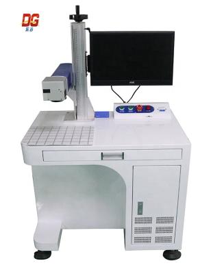 China Automatic jewelry fiber laser chain marking machine for mental for sale