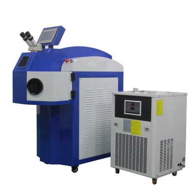 China 200w External chiller type YAG jewelry spot laser welding/soldering machine for sale for sale