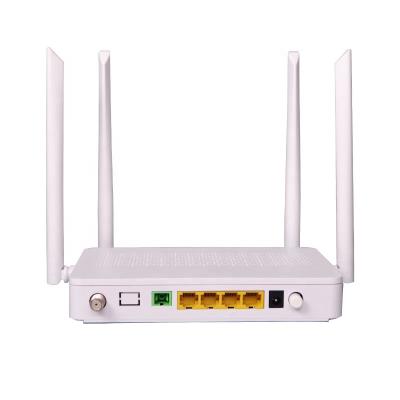 China FTTX 4GE VOIP with dual band wifi GPON EPON ONU for FTTH solution XPON Ontario for sale