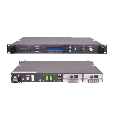 China CATV optical transmitter 1550 external catv optical transmitter 1550 transmitter for sale