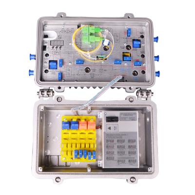 China Outdoor CATV/FTTX Softel SR814ST 4 Way Output CATV Node Return Path Optical Optical Receiver for sale