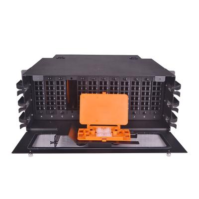 China FTTH FTTX Optical Distribution Frame Sliding ODF FOD-C-72C 72 Core Fiber Optic Wire Box for sale