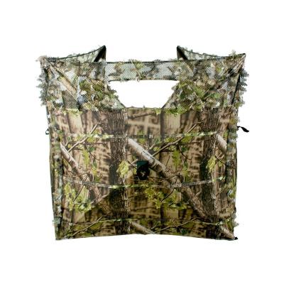 China Working Outdoor Hunting Outdoors Hunting Blind Ground Shades For Deer Turkey Pop Up Tent Hub Design For 3 Person Camouflage Screen Pop Up Ground Tent for sale