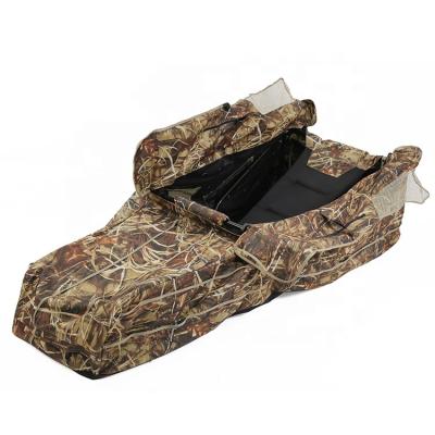 China Working Layout Duck Foldable Waterproof A Frame Camouflage Layout Outdoor Hunting Shades Hunting Tent for sale