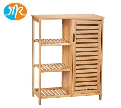 China Sustainable Bathroom Storage Cabinets Floor Free Standing Storage Shelves Storage Furniture for sale