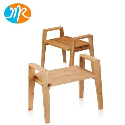 China Nightstand End Table Living Room Bamboo Table Stackable Side Bedside Tables For Bedroom Laundry Room Study Room for sale