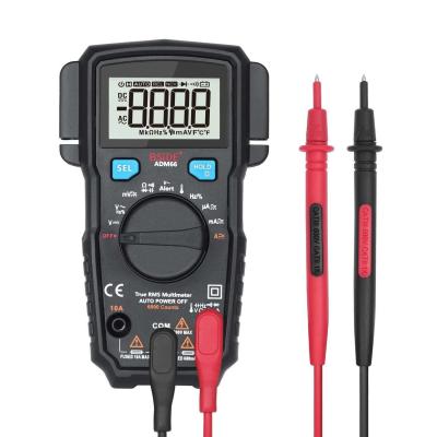 China ADM66 Digital Auto Multimeter TRMS DMM 6000 Range Counts Voltage Meter Gauge ADM66 for sale