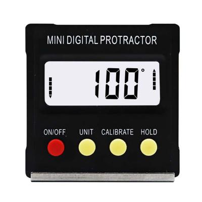 China Mini Digital Protractor Inclinometer Electronic Magnetic Level Box Bottom 5.4x5.5x1.5cm for sale