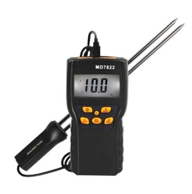 China LCD Display Digital Grain Moisture Meter Moisture Tester Portable Handheld Wheat Corn Rice Moisture Multimeter MD7822 for sale