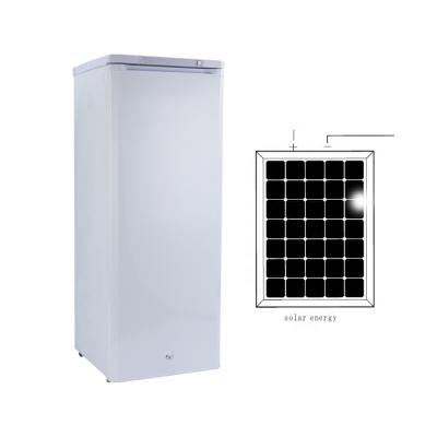 China 278L Hotel Factory Direct AC/DC Deep Freezer 12V DC Solar Freezer for sale