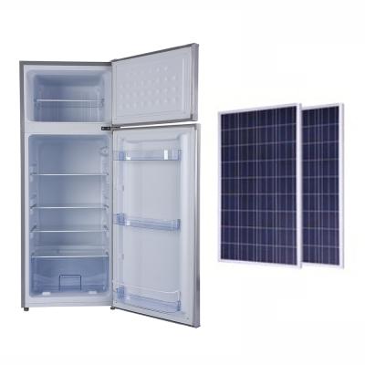 China Factory direct sales of 218L COMPRESSOR home use solar DC 12V refrigerator for sale