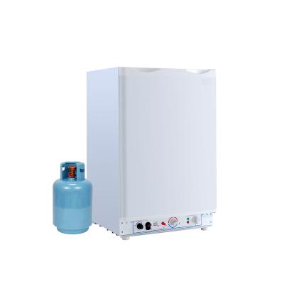 China CHINESE 40L COMPRESSOR Factory Single Door Propane DC Refrigerator Gas for sale