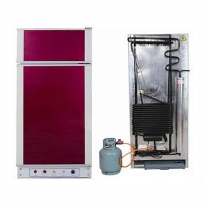 China Factory Direct Selling Compressor 275L Home Use Solar LPG Gas Solar DC Refrigerator for sale