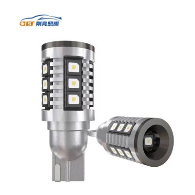 China 3838 16SMD Chip 921 Error Free White T15 LED Bulb CANBUS Backup Reverse Light 912 W16W Brake Light Tail Backup Light for sale