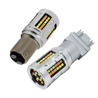 China Sale Strobe Car Light 12v 1156 White Direct 7440 Light 2016 Led Amber White 3156 Bulb Reverse Yellow P21w T25 T20 72smd Drl for sale