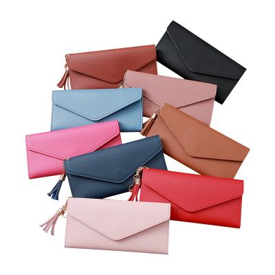 China Hot Selling Portable Waterproof Long Wallet Waterproof Wallets for Women Fashion Card Holder Wallet for sale