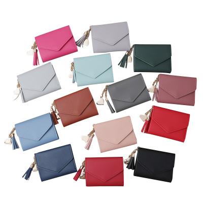 China Portable Waterproof Mini Wallet Waterproof Hot Selling Wallets for Women Fashionable Card Holder Wallet for sale