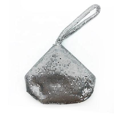 China Landmine Style Beaded Handmade Sequins Beaded Even Handbag For Women Lady Small Clutch Bag For Party for sale