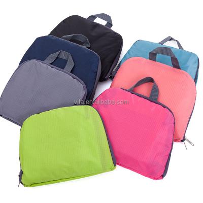 China School Bag Fashion Waterproof Foldable Wholesale Nylon Backpack for sale