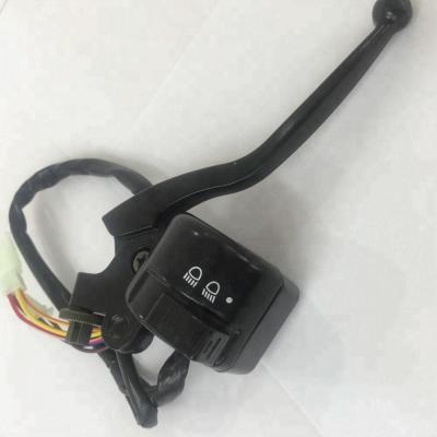 China CT100 Motorcycle Handle Switch Assy Clutch Lever Plastic L/H for sale