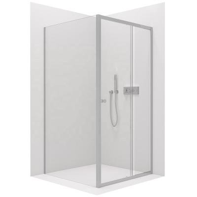 China Modern Design Five Star Hotel Chrome View Sliding Door Shower Enclosure Safety Glasses Bathroom Shower Enclosure Shower Room for sale