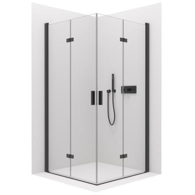 China Modern Corner Shower Room DY213B - Custom Hinged Bi-Fold Doors 8mm NANO Tempered Glass Shower Room Shower Enclosure for sale