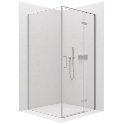 China Latest Frame Modern Tempered Glass Shower Room With Hinge Door Shower Enclosure for sale