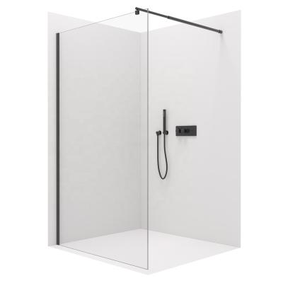 China Modern Simple Design Bathroom Walk In Frameless Custom Glass Shower Enclosure 10mm Shower Screens Tempered Glass for sale