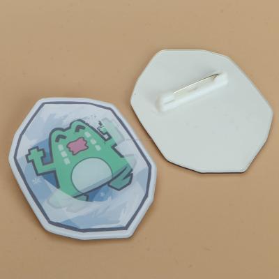 China high quality custom anime 3D metal diy badge beautiful hard enamel lapel pin for sale