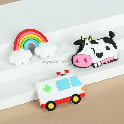 China Indoor Custom PVC 3D Printing Paper Souvenir Fridge Magnet Rubber Soft Sticker for sale