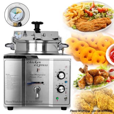 China Snacks Pressure Fryer 16L Frying Broaster, Pressure Fryer Home, Countertop Pressure Fryer MDXZ-16 for sale