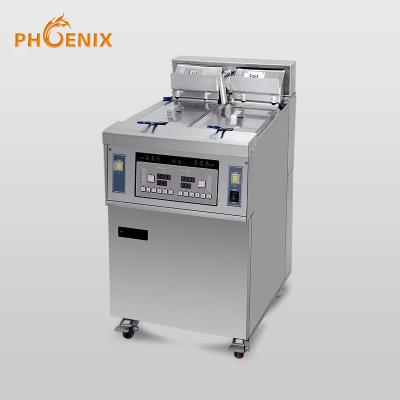 China Fast Temperature Commercial Kitchen Electric Rising Fryer OFE-28A Automatic Deep Open Fryer With CE for sale