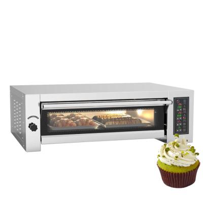 China Home use mini bakery equipment /1 layer2 trays / bread oven deck oven price for sale