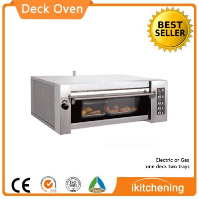 China Long Pizza Oven Salva Deck Oven , Gas Pizza High Efficiency Life Span Gas Stone Oven for sale