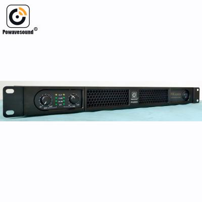 China 1U 400W Rack Power Amplifier Home Speaker Amplifier 800W 4 Channel Class D PFC Circuit PA Audio Speaker Amplifier see datasheet for sale