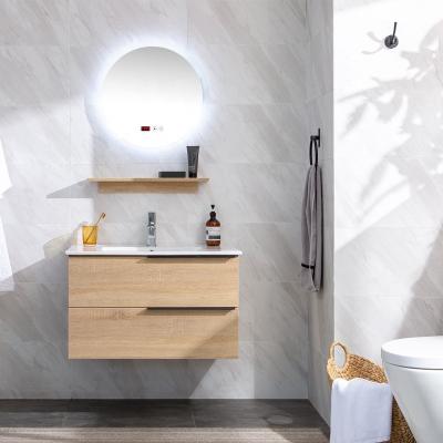 China Factory Supply Modern Home Furniture Wooden Washroom/Bathroom Vanity With Smart Mirror for sale