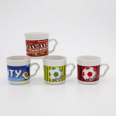 China Sustainable Wholesale Coffee Restaurant Used Drinkware Ceramic Coffee Mug With Handle for sale