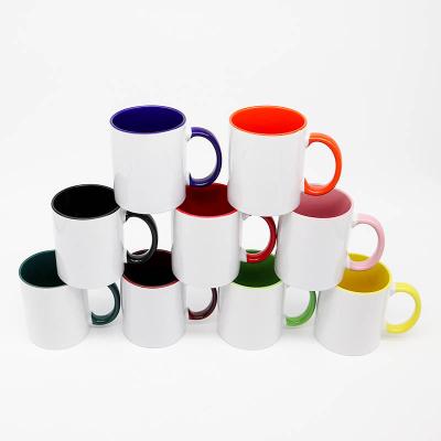 China Factory direct sales viable sublimation mugs 11oz photo ceramic sublimation mug for sale