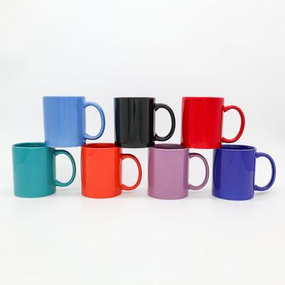 China Good Sustainable Selling Promotional Color Glazed Sublimation Ceramic Coffee Mug Mugs for sale