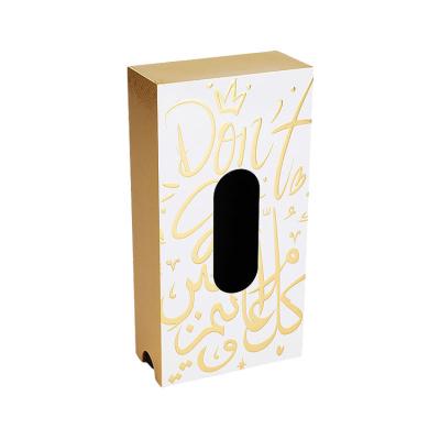 China Recyclable Luxury Color Paper Cosmetic Perfume Oil Bottles Packaging Gift Box For Small Set Sample Perfume Bottles for sale