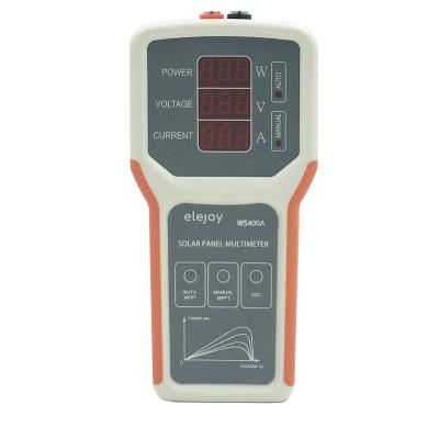 China ELEJOY WS400A LED MPPT Solar Panel Multimeter Energy Systems Solar Panel Tester VOC Tester Smart Current Electricity Meter WS400A for sale