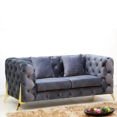 China (Others) Wholesale Adjustable Living Rooms And Sofas Italian Luxury Modern Furniture Chesterfield Sofa for sale