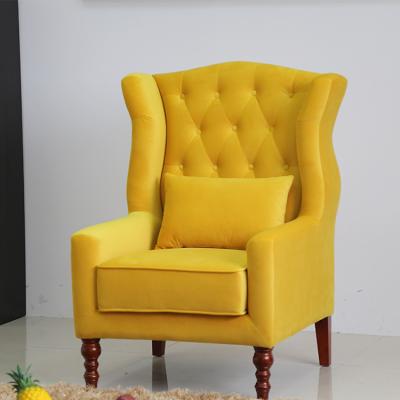 China Blend Adjustable Tufted Wing Polyester Chair (Others) Back Salon Chair Barber Chairs for sale