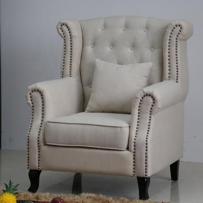 China New arrival adjustable modern wing chair fabric sitial single leisure lounge chair (other) for sale