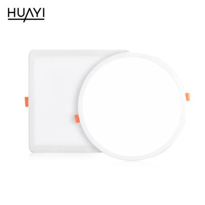 China Smart 6W 8W 15W 20W Commercial Indoor Office PC Factory HUAYI Frameless Commercial Panel Light for sale