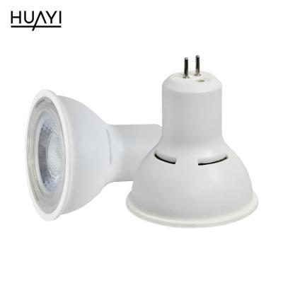 China Factory Wholesale Residential PC HUAYI GU10 5W LED Aluminum Indoor Rechargeable Bulb Light for sale