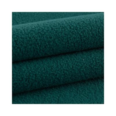 China New design sustainable fashion 300gsm thick and warm micro fleece two side anti pilling fabric for home textile clothing for sale