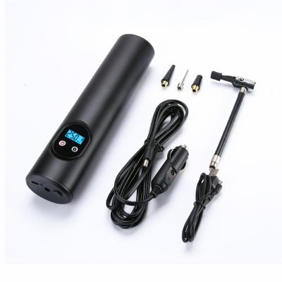 China Cars Mini Car Air Pump Automatic Led Digital Tire Air Compressor Pressure Detection 6000ma 15Cylinder Tire Inflator For Car Ball Bike for sale