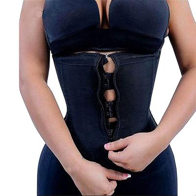 China TENNEIGHT Women Body Shaper Private Label Underbust Corsets Cincher Zipper And Hook Compression Latex Waist Trainer For Ladies Double for sale