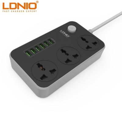 China 6 Universal USB Ports LDNIO Travel Power Charging Best Selling Band With SC3604 USB Ports for sale